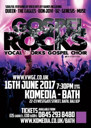 Gospel Rocks Poster